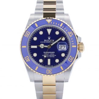 Rolex Submariner Date Two-Tone Blue Dial 126613LB New 2021