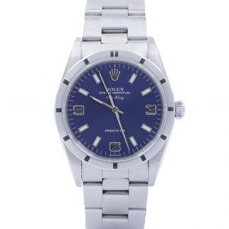 Rolex Air-King 34 Oyster Blue Dial 14010 Fullset 2000